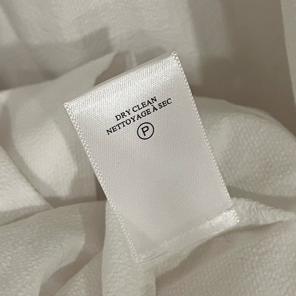 A.L.C. | Elegant Summer Whitney Cut Out Waist Midi Dress in White | Size 10 - Picture 15 of 15